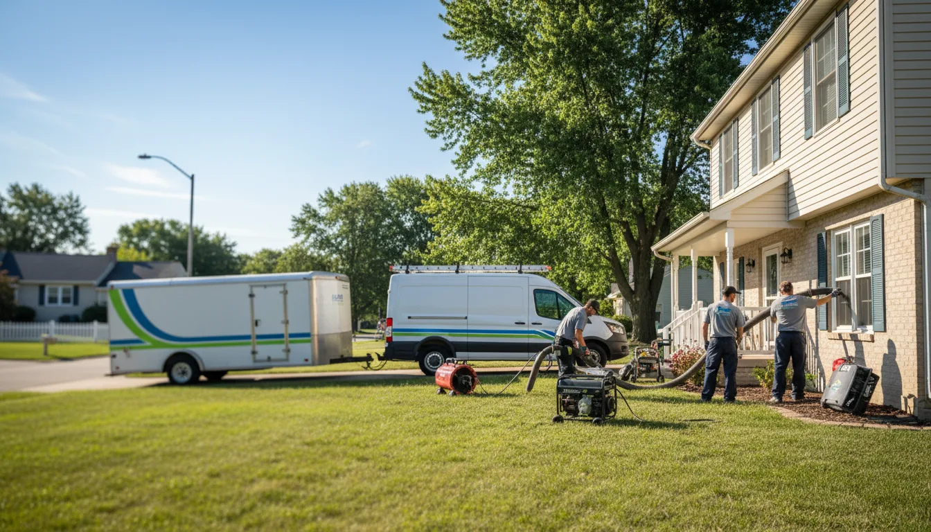 Flooded Basement Restoration And Cleanup With Repair in Greene, IA near me